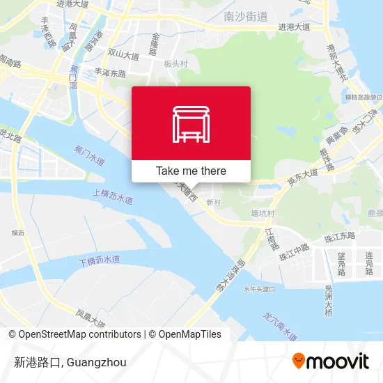 新港路口 map