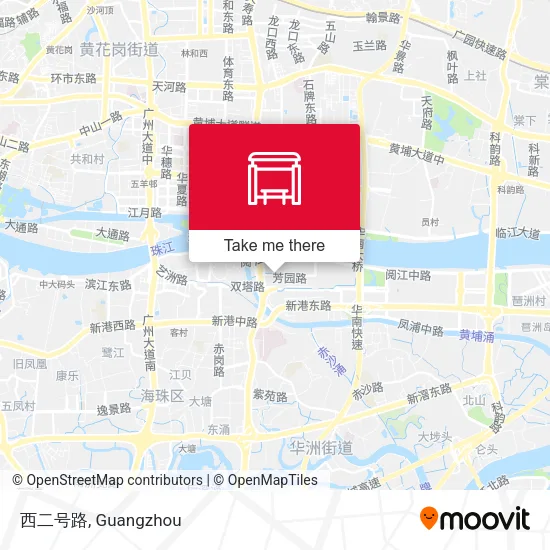 西二号路 map