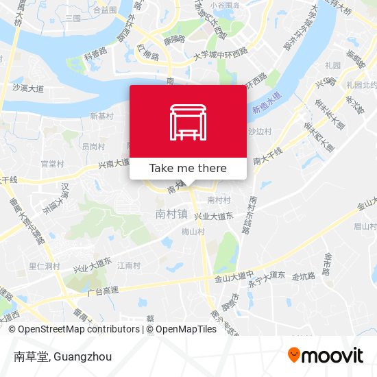 南草堂 map