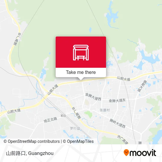 山前路口 map