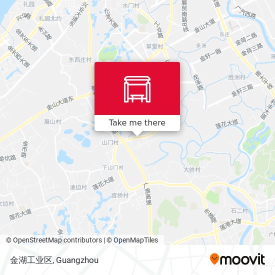 金湖工业区 map