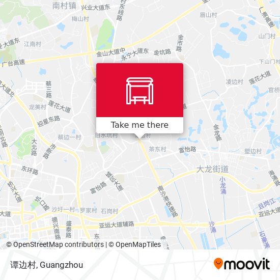 谭边村 map