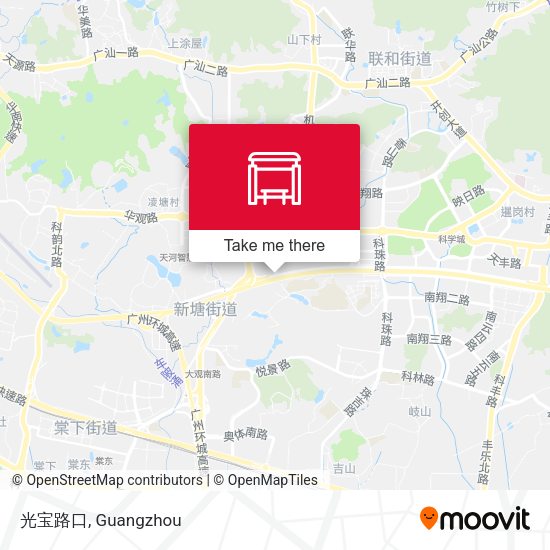 光宝路口 map