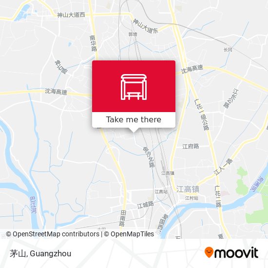 茅山 map