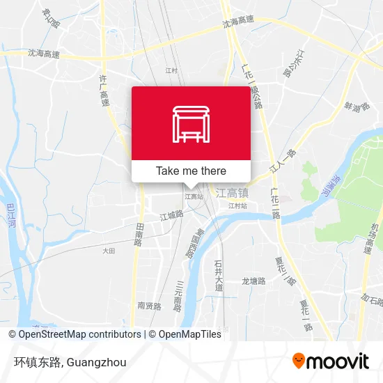 环镇东路 map