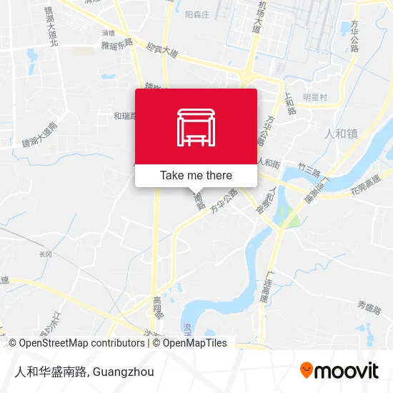 人和华盛南路 map