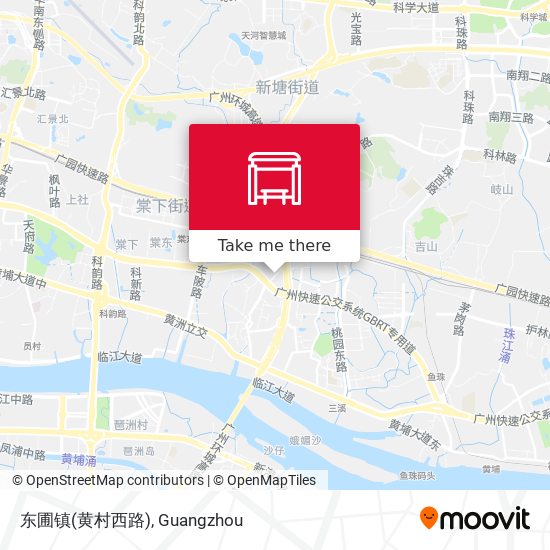 东圃镇(黄村西路) map