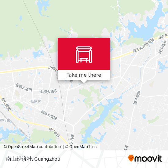 南山经济社 map