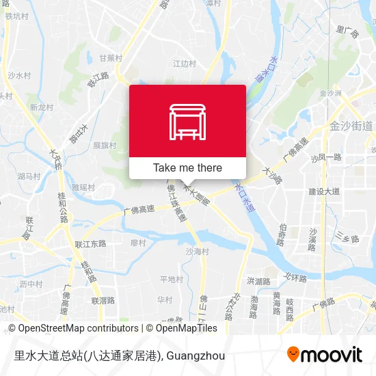 里水大道总站(八达通家居港) map