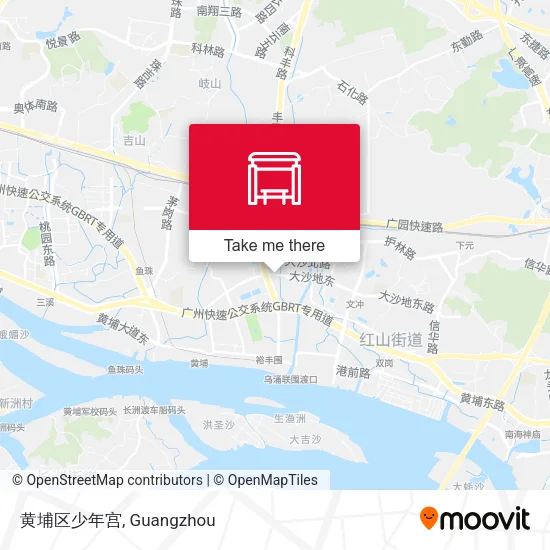 黄埔区少年宫 map