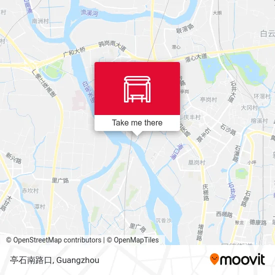 亭石南路口 map