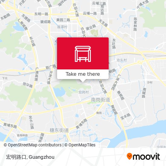 宏明路口 map