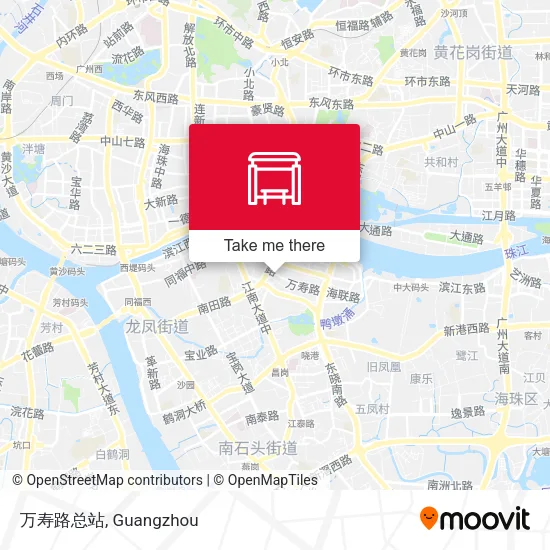 万寿路总站 map