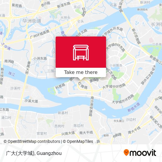 广大(大学城) map