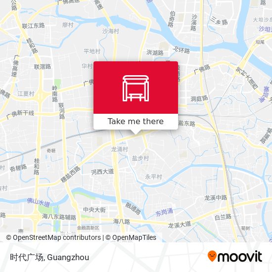 时代广场 map