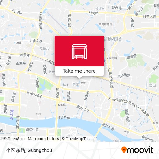 小区东路 map