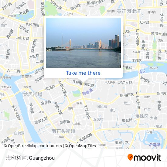 海印桥南 map