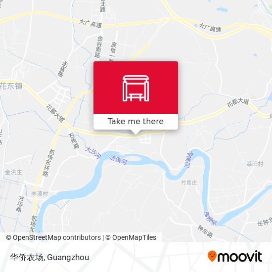 华侨农场 map