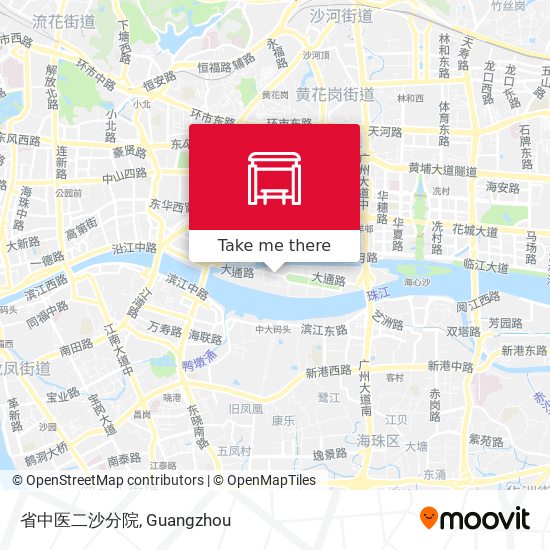 省中医二沙分院 map