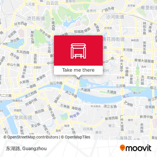 东湖路 map