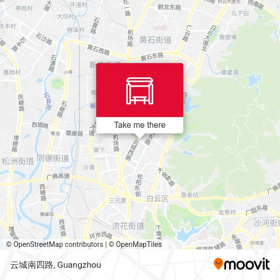 云城南四路 map