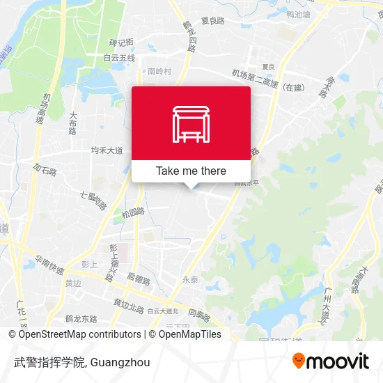 武警指挥学院 map