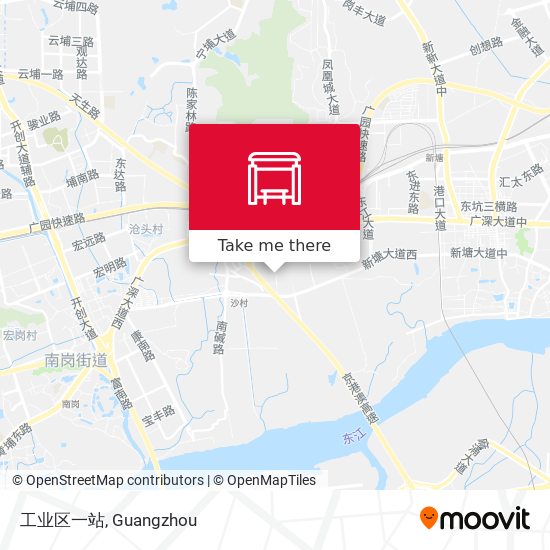 工业区一站 map