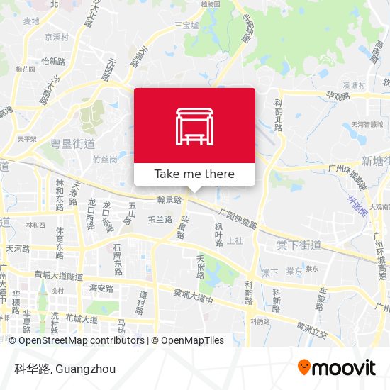 科华路 map