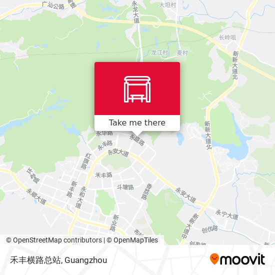 禾丰横路总站 map