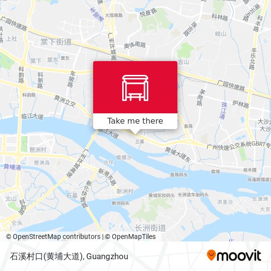 石溪村口(黄埔大道) map
