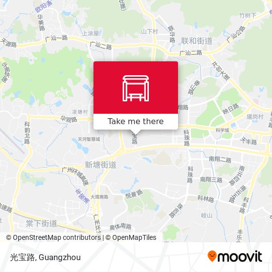 光宝路 map