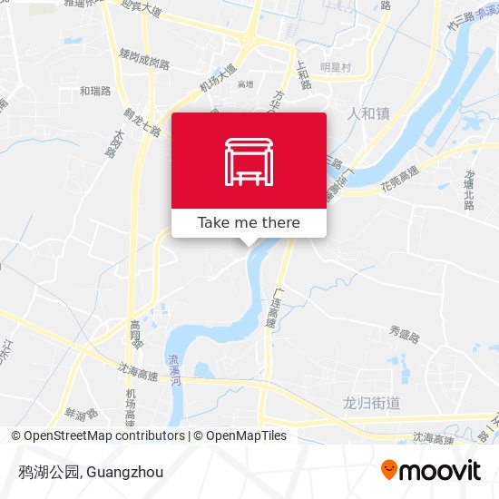 鸦湖公园 map