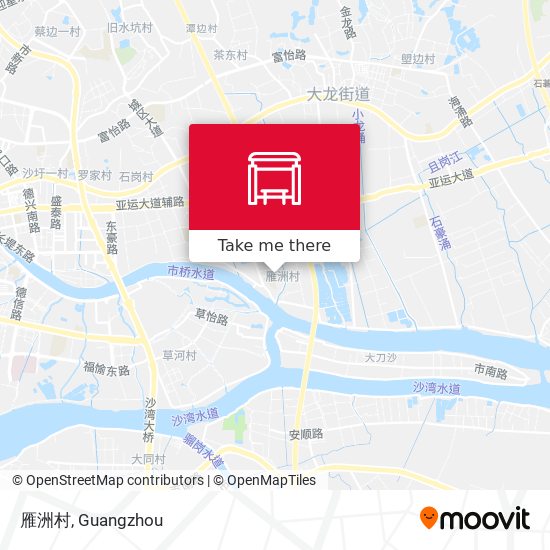 雁洲村 map