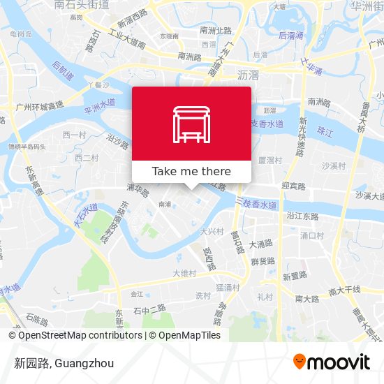 新园路 map