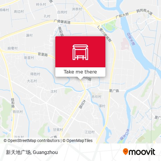新天地广场 map