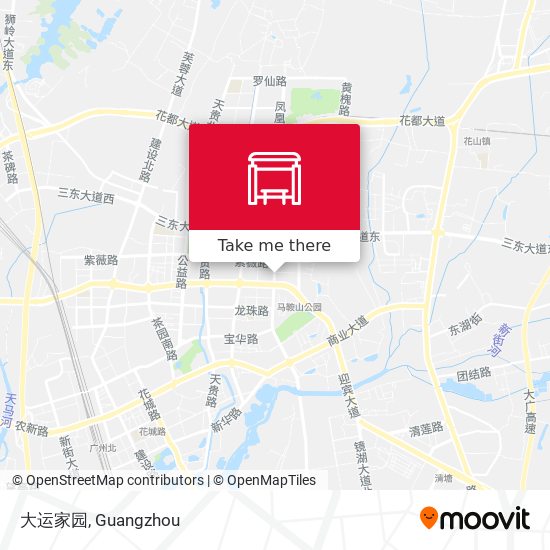 大运家园 map