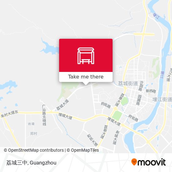 荔城三中 map