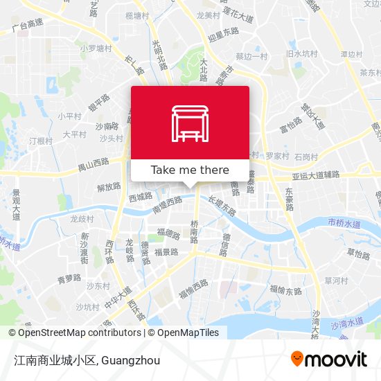 江南商业城小区 map