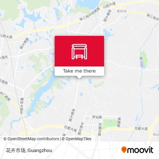 花卉市场 map