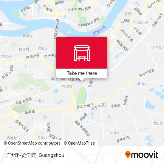广州科贸学院 map