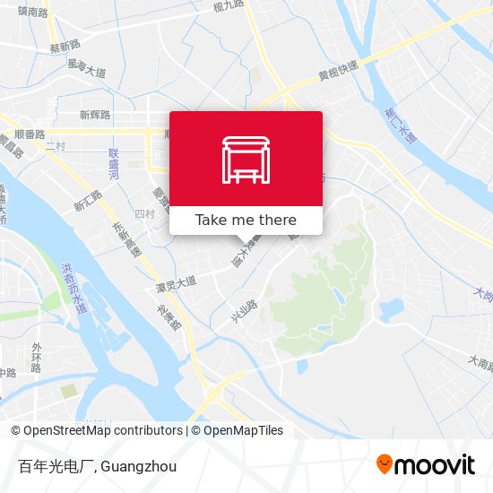 百年光电厂 map