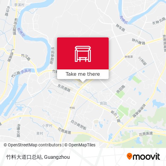 竹料大道口总站 map