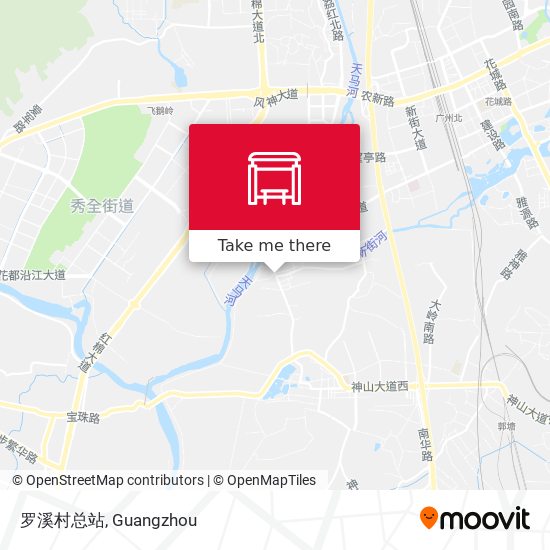 罗溪村总站 map