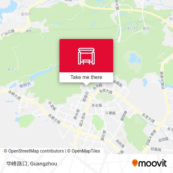 华峰路口 map
