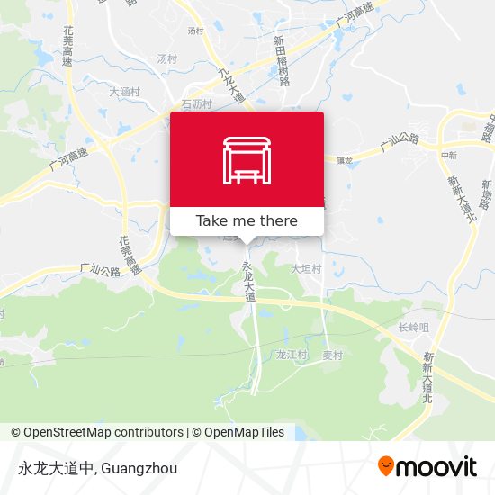 永龙大道中 map