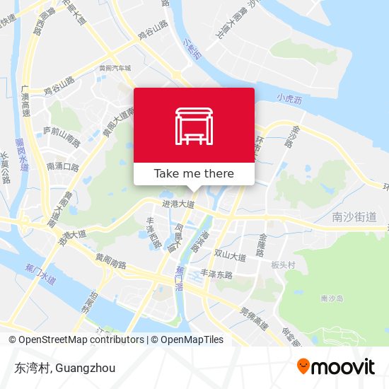 东湾村 map
