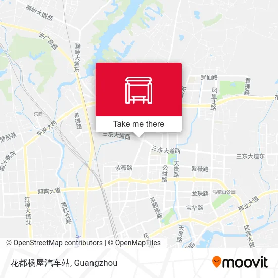 花都杨屋汽车站 map