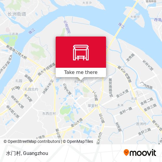 水门村 map