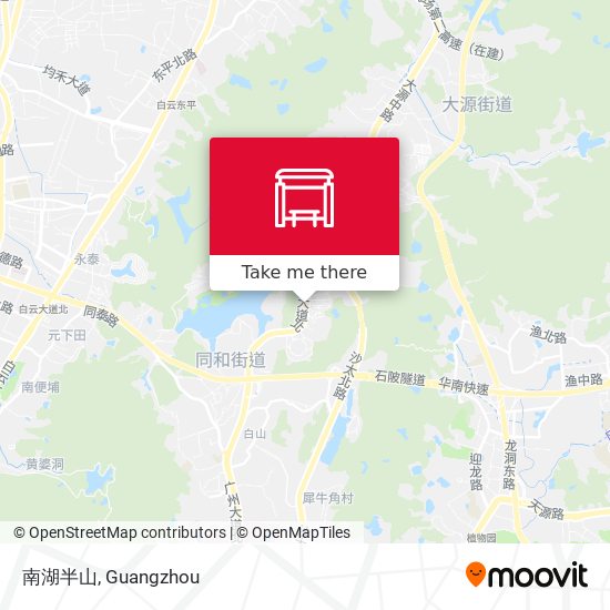 南湖半山 map