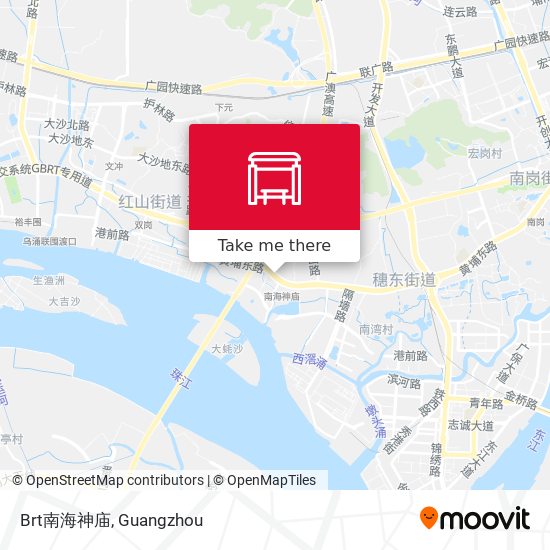 Brt南海神庙 map